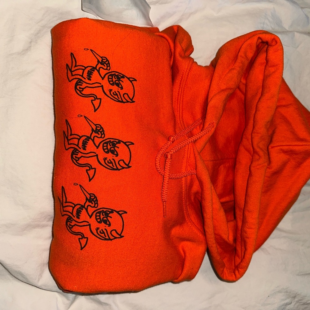Ransom Bright Orange Hoodie